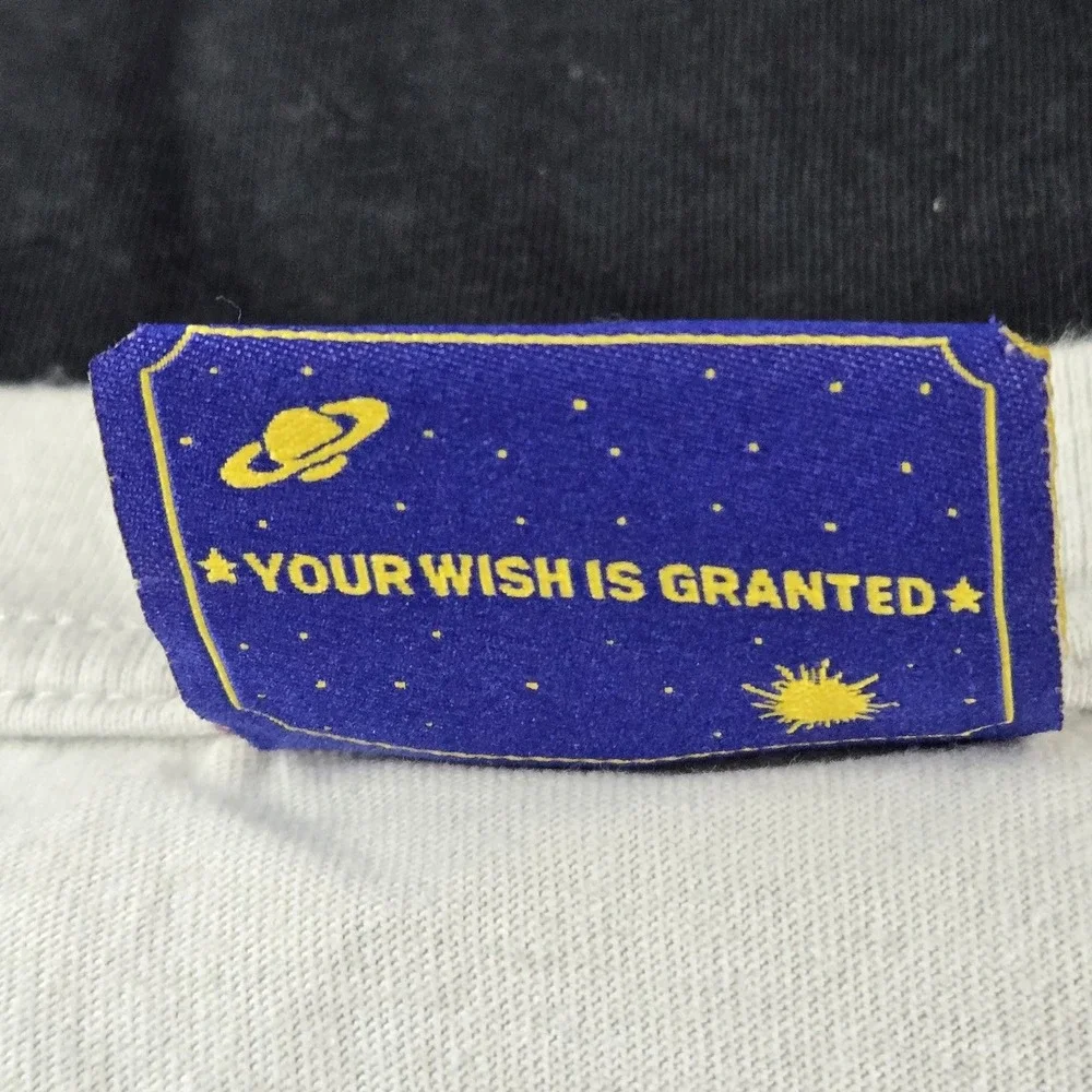 Coney Island Picnic Men Shirt M Gray‎ Graphic Print Cosmic Handprint Tee